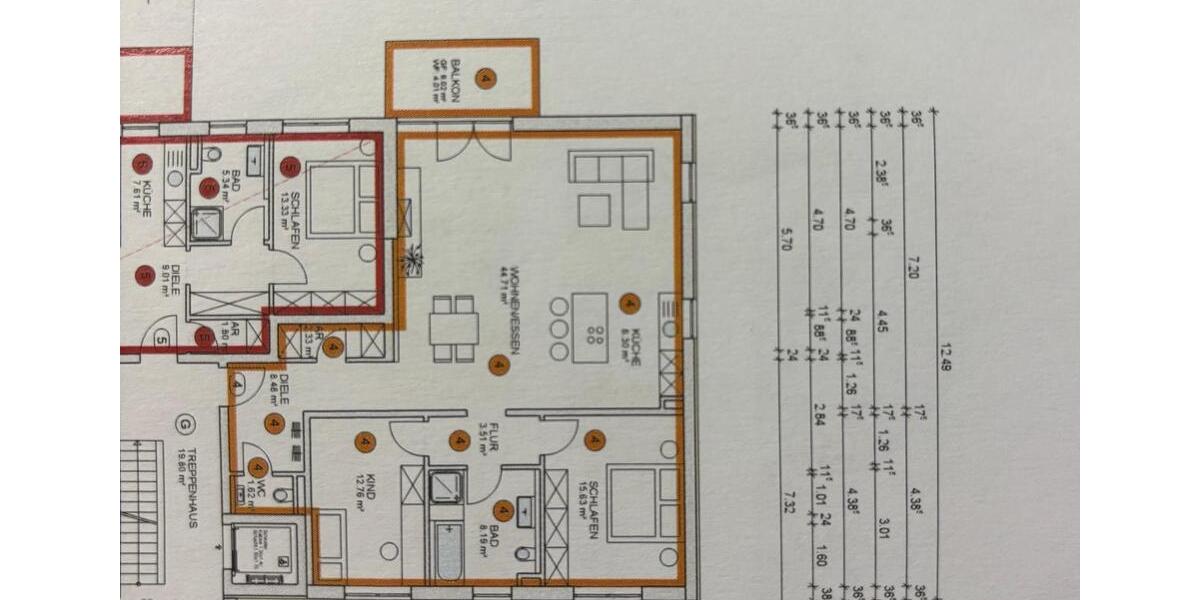 Etagenwohnung Ettenheim - 3 Zimmer, 109 m&sup2;, 1.380&euro; | Angebot:25594084