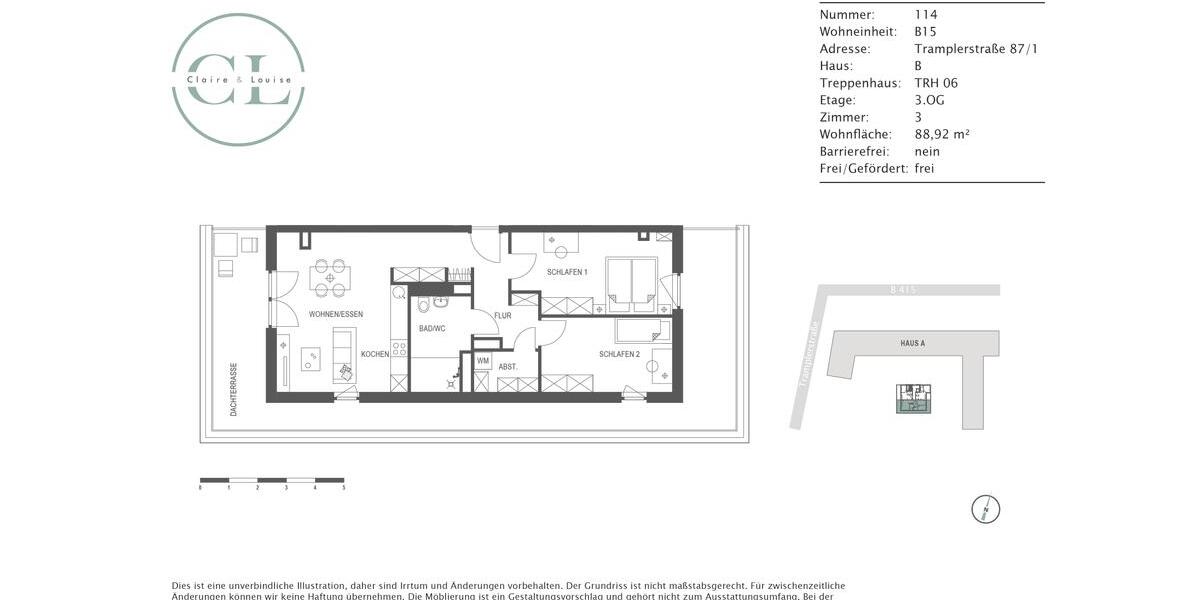 Einfamilienhaus Lahr (Schwarzwald) - 3 Zimmer, 89 m&sup2;, 1.060&euro; | Angebot:26645347