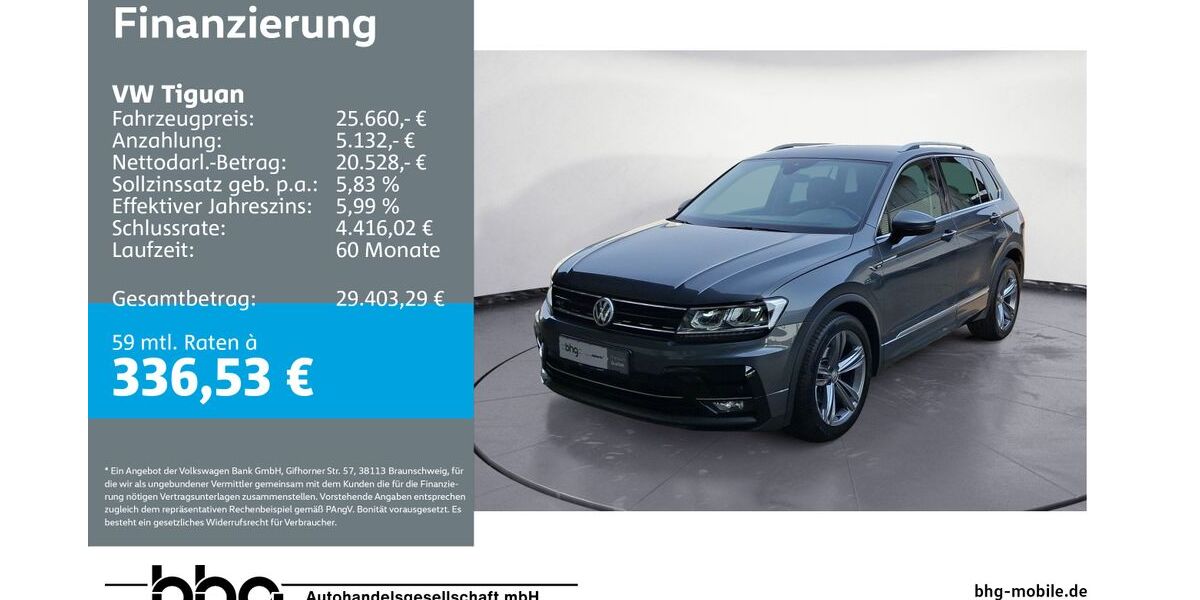 VW Tiguan 56.244 km 25.660 &euro; Kehl 77694