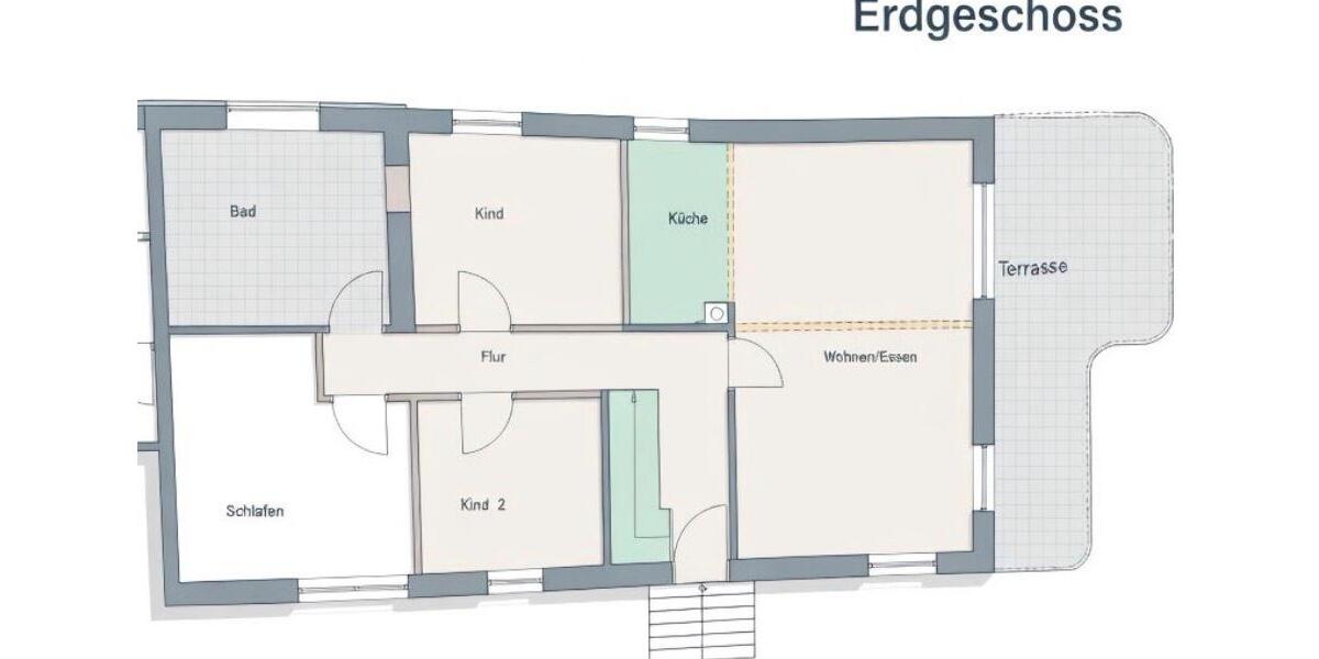 Erdgeschoßwohnung Achern - 4 Zimmer, 104 m&sup2;, 295.000&euro; | Angebot:26089206
