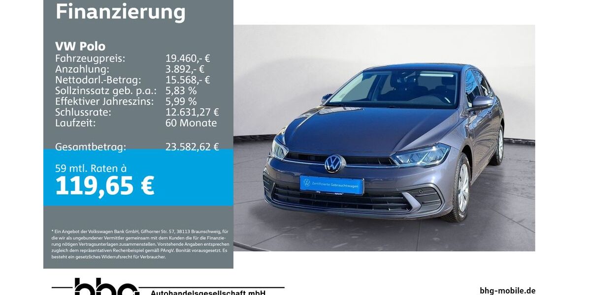 VW Polo 6.961 km 19.460 &euro; Bühl 77815