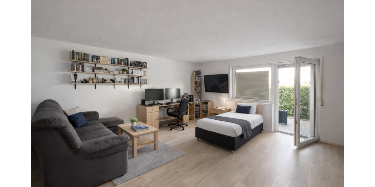 Etagenwohnung Kehl - 1 Zimmer, 37 m&sup2;, 121.000&euro; | Angebot:25444236