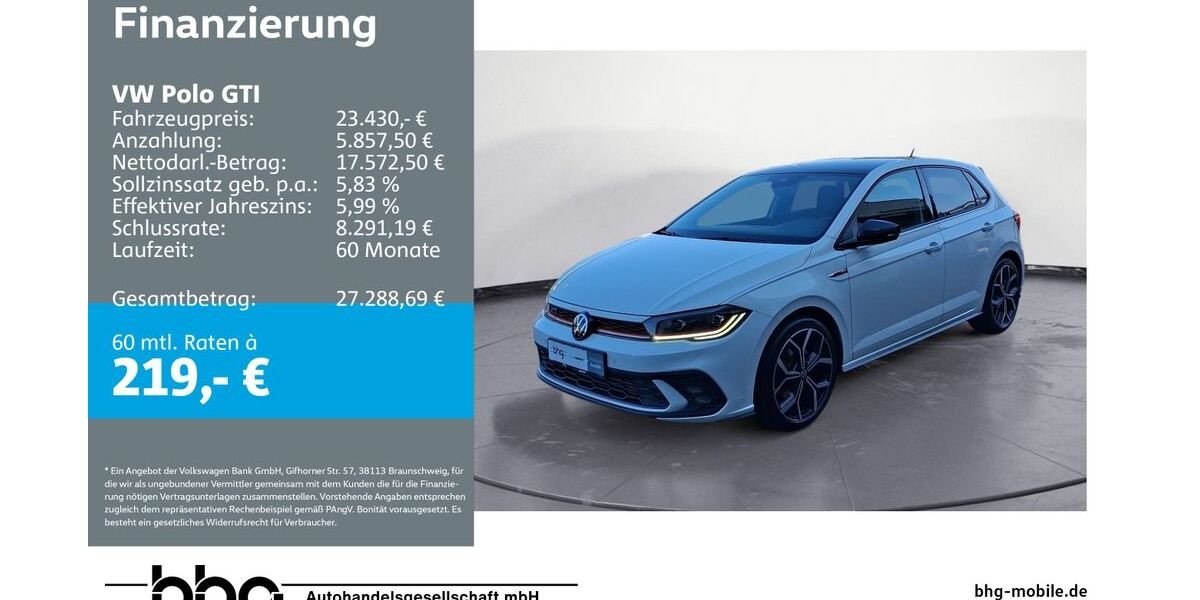 VW Polo 46.561 km 22.430 &euro; Kehl 77694