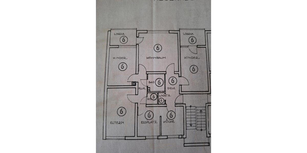 Etagenwohnung Rheinau - 4 Zimmer, 94 m&sup2;, 1.100&euro; | Angebot:25870576