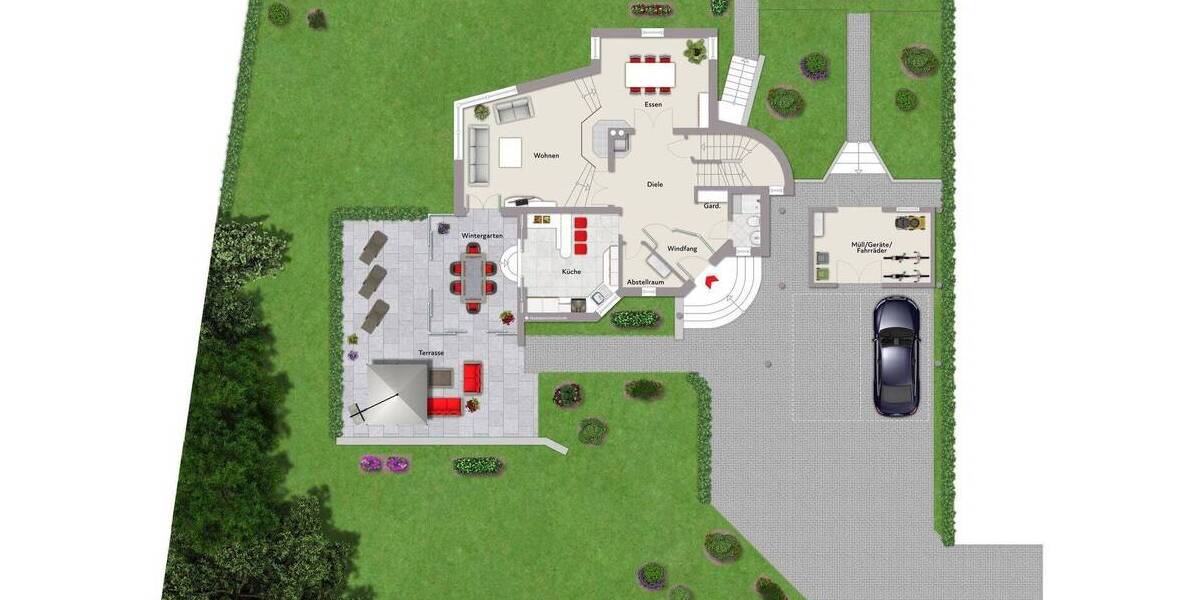 Einfamilienhaus Willstätt Sand - 7 Zimmer, 198 m&sup2;, 850.000&euro; | Angebot:26037654