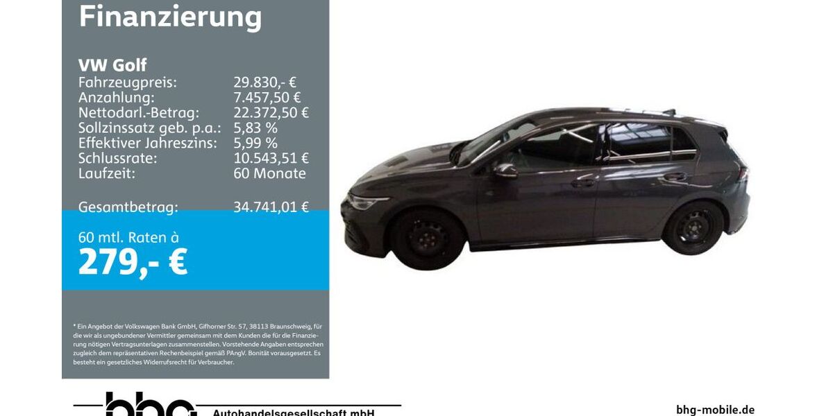 VW Golf 9.370 km 29.830 &euro; Bühl 77815