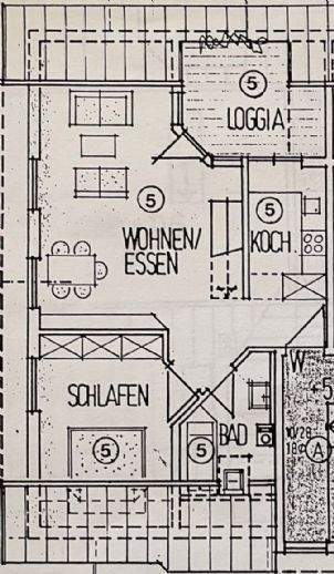Etagenwohnung Kehl Sundheim - 3 Zimmer, 65 m&sup2;, 700&euro; | Angebot:25672589