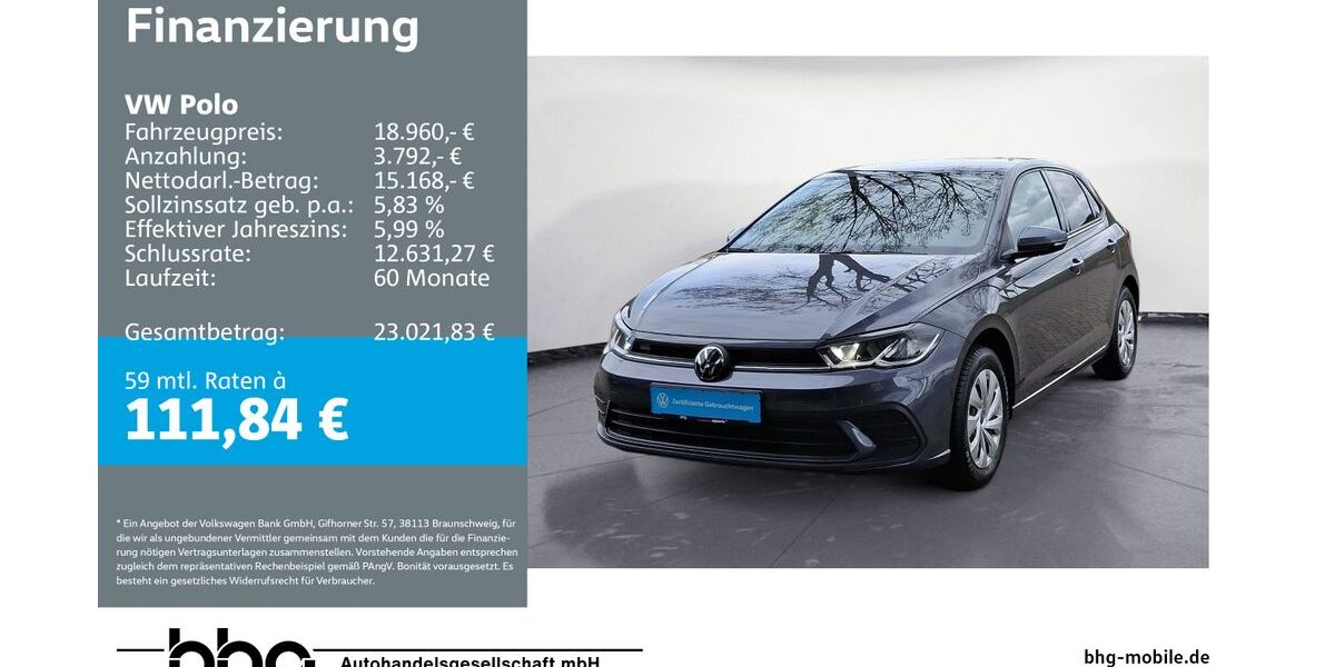 VW Polo 9.337 km 18.590 &euro; Bühl 77815