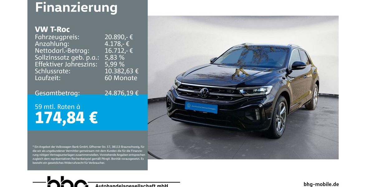 VW T-Roc 66.835 km 19.990 &euro; Bühl 77815