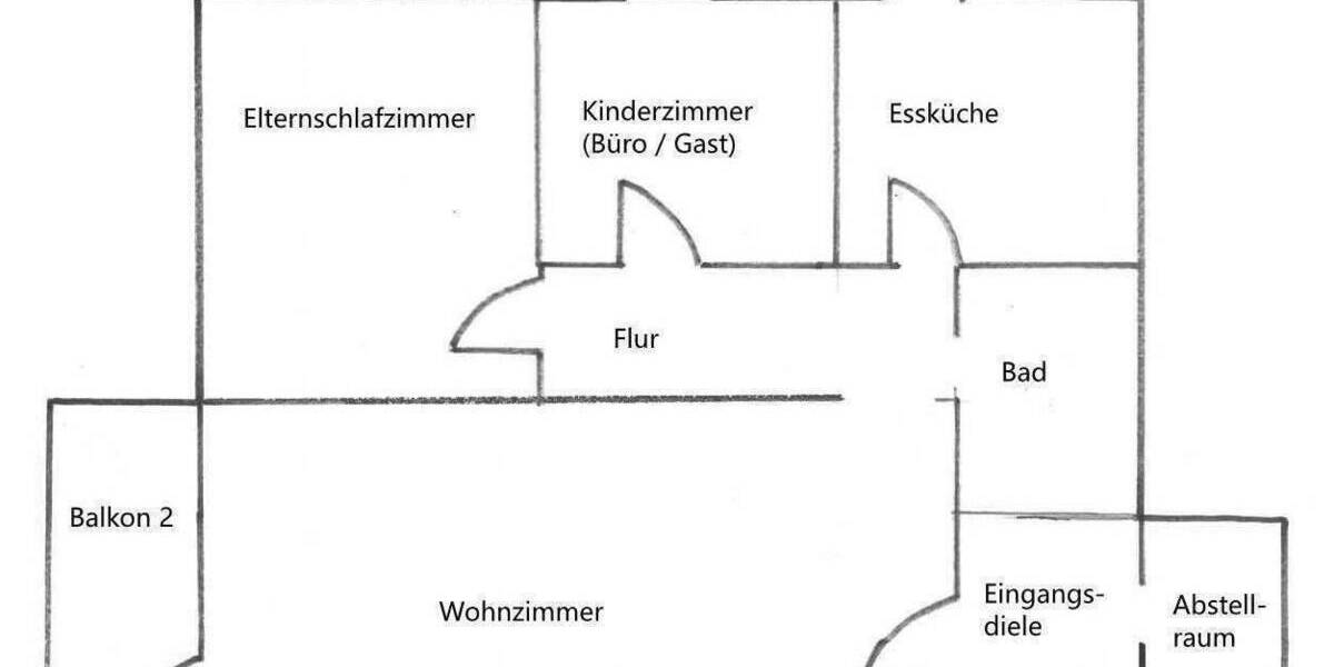 Etagenwohnung Lahr/Schwarzwald Lahr - 3 Zimmer, 90 m&sup2;, 209.000&euro; | Angebot:25910139