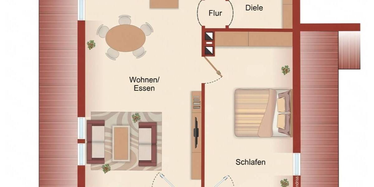 Etagenwohnung Lauf - 2 Zimmer, 49 m&sup2;, 159.000&euro; | Angebot:25957517