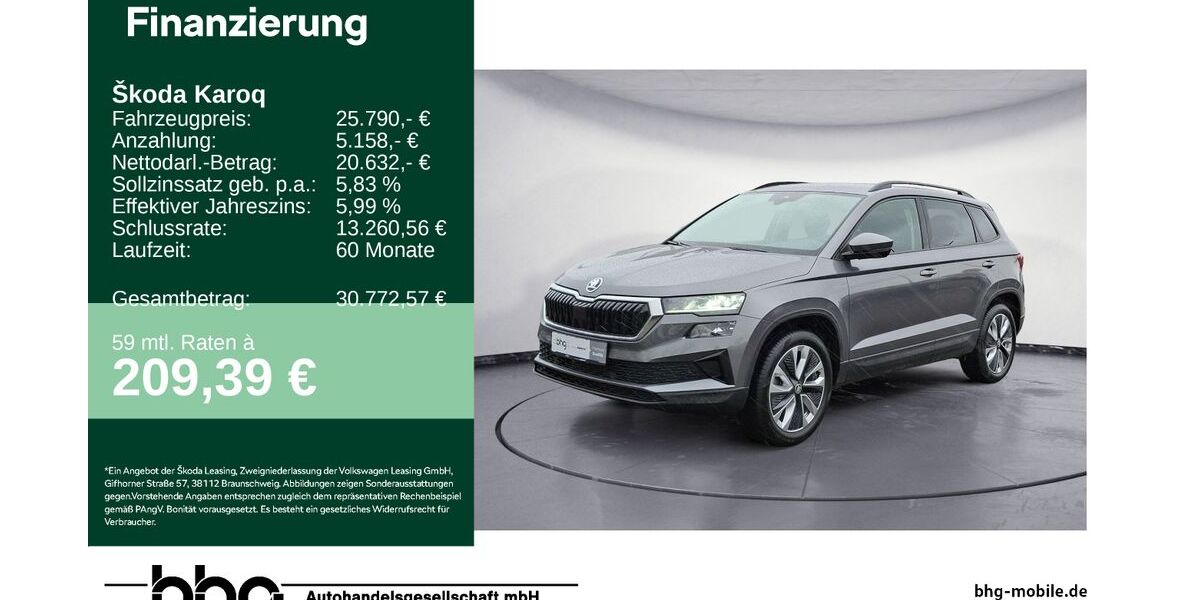 Skoda Karoq 88.881 km 25.790 &euro; Kehl 77694