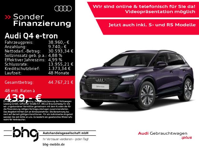 Audi Q4 e-tron 5.505 km 38.490 &euro; Kehl 77694