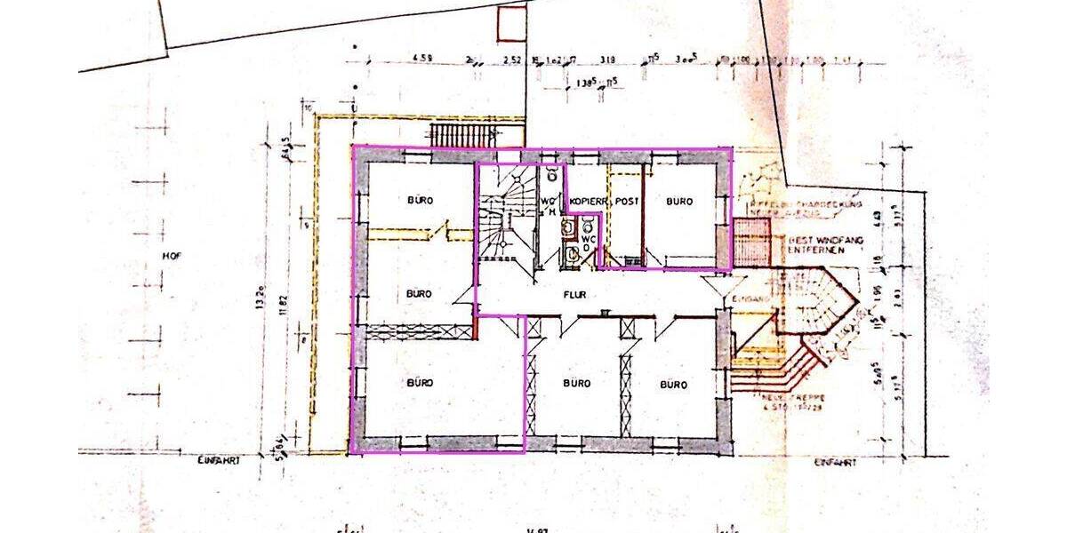Gewerbeobjekt Offenburg Stadtmitte - 3 Zimmer, 125 m&sup2;, 1.200&euro; | Angebot:25664949