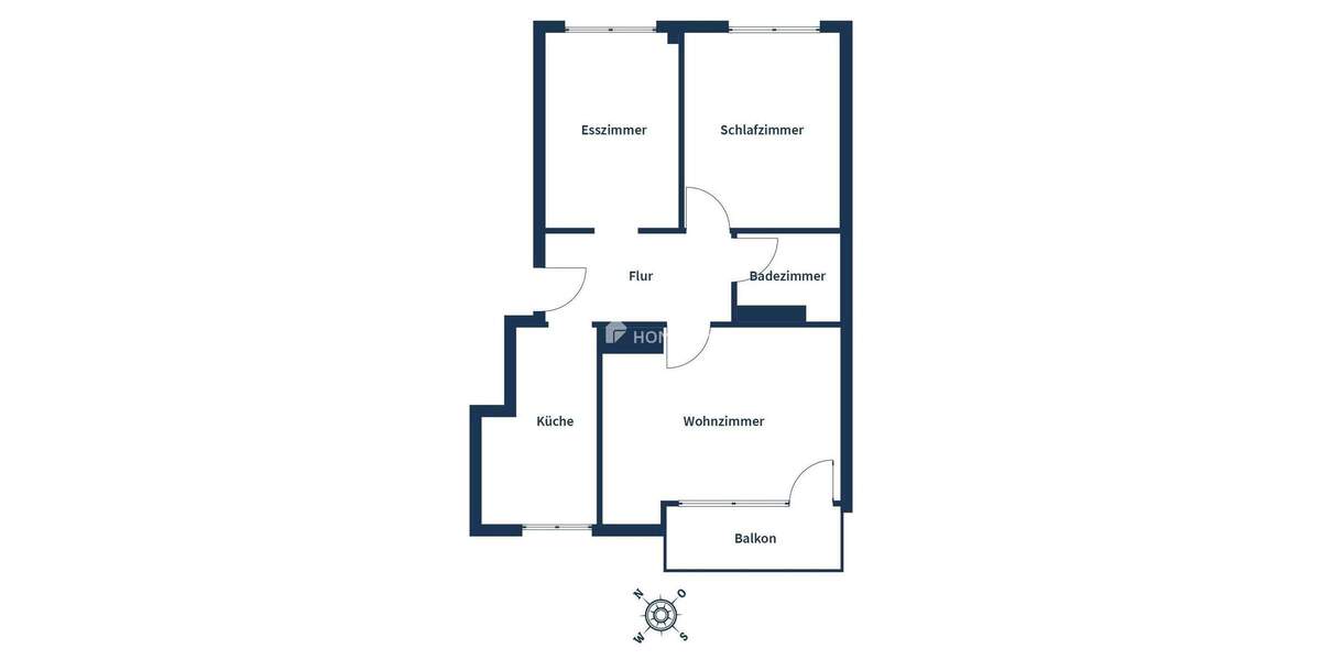 Etagenwohnung Kehl - 3 Zimmer, 64 m&sup2;, 175.000&euro; | Angebot:25775230