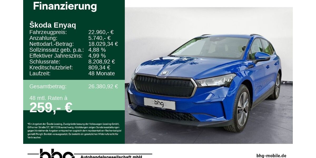 Skoda Enyaq 31.557 km 22.160 &euro; Bühl 77815