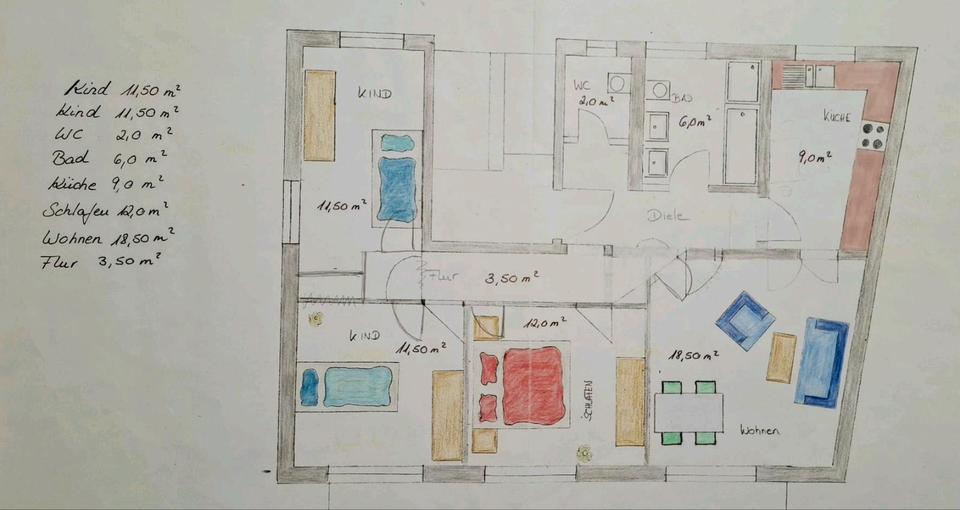 Etagenwohnung Gengenbach - 4 Zimmer, 90 m&sup2;, 305.000&euro; | Angebot:26764464