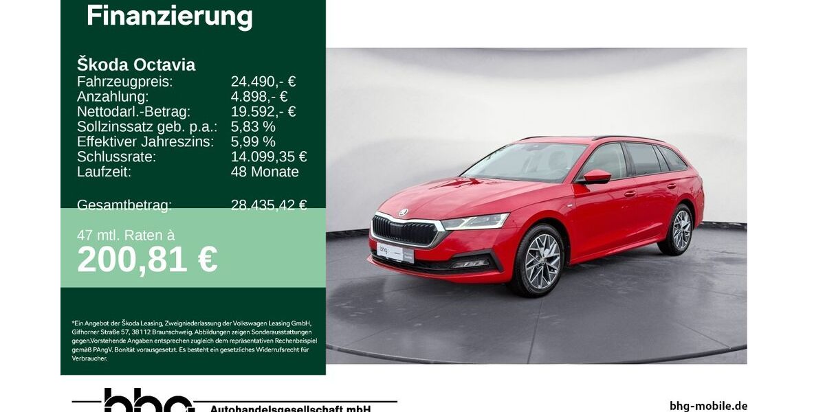 Skoda Octavia 71.699 km 24.490 &euro; Kehl 77694
