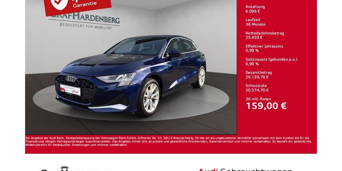 Audi A3 27.100 km 30.555 &euro; Lahr 77933