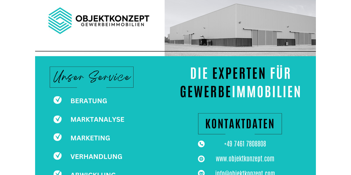 Gewerbeobjekt Mahlberg - 1.250&euro; | Angebot:25794830