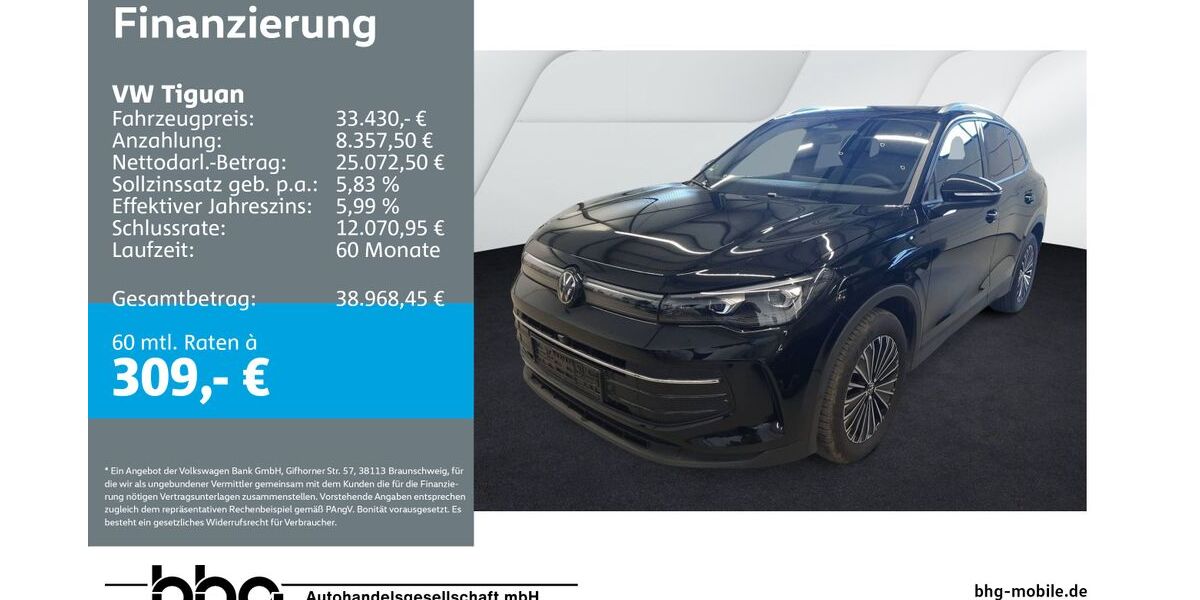 VW Tiguan 17.813 km 33.430 &euro; Bühl 77815