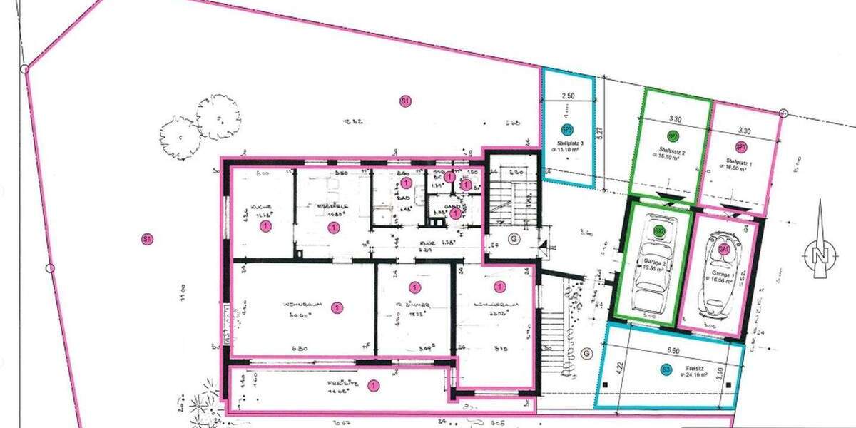 Etagenwohnung Offenburg Zell-Weierbach - 4 Zimmer, 117 m&sup2;, 399.000&euro; | Angebot:25756963