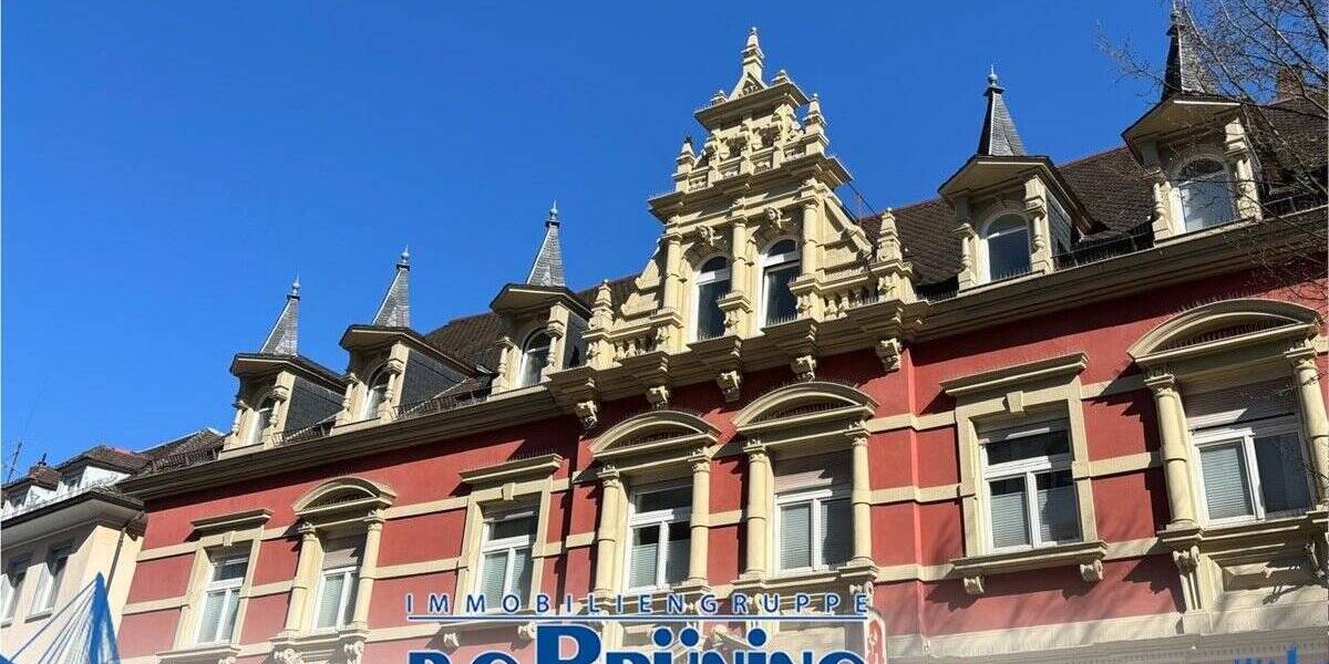Etagenwohnung Offenburg Stadtmitte - 4 Zimmer, 116 m&sup2;, 249.000&euro; | Angebot:25741321