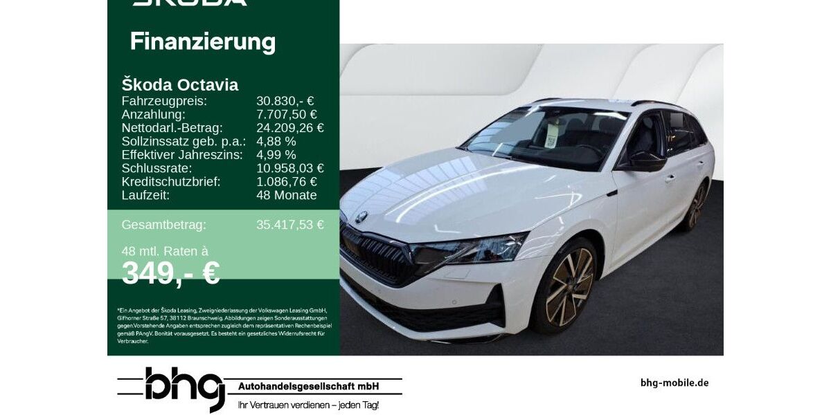 Skoda Octavia 27.421 km 30.830 &euro; Bühl 77815