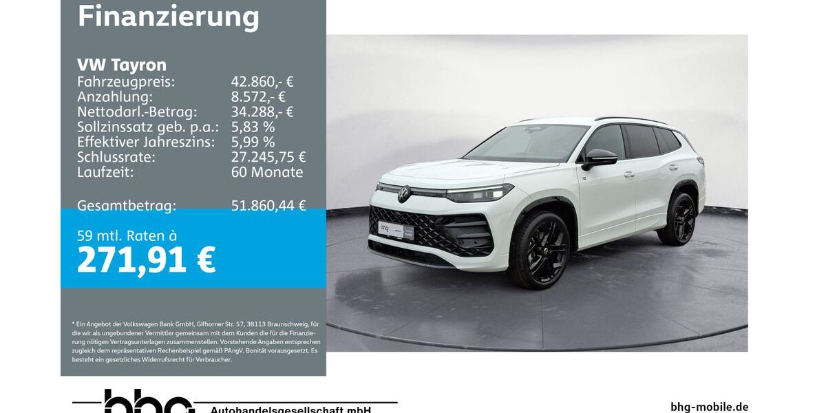 VW Tayron 12.983 km 42.860 &euro; Kehl 77694