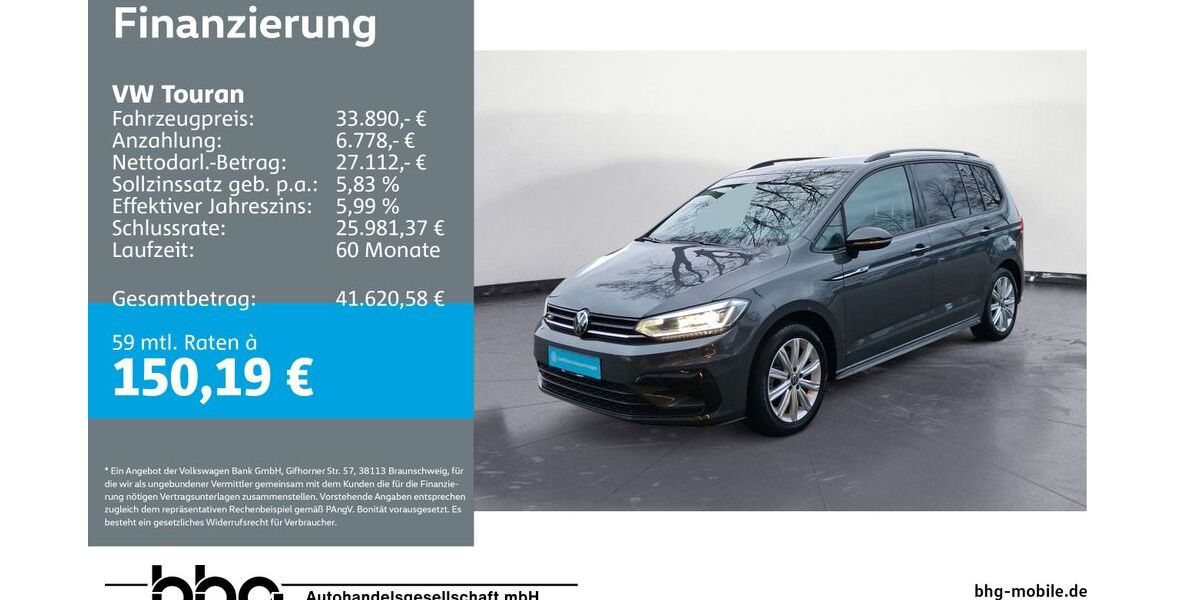 VW Touran 27.043 km 33.320 &euro; Bühl 77815