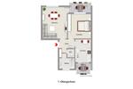 Etagenwohnung Wolfach - 2 Zimmer, 61 m&sup2;, 670&euro; | Angebot:26003101
