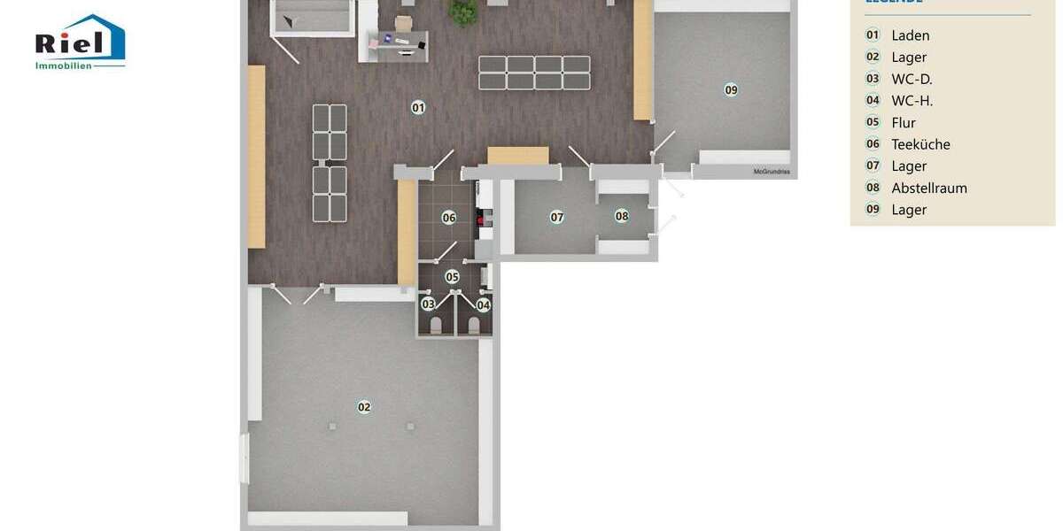 Gewerbeobjekt Kehl - 1.300&euro; | Angebot:24507566