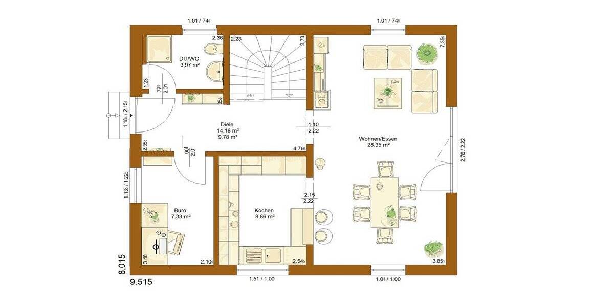 Einfamilienhaus Oberharmersbach - 5 Zimmer, 115 m&sup2;, 526.000&euro; | Angebot:26713053