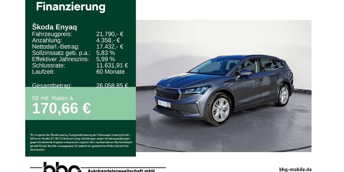 Skoda Enyaq 22.201 km 21.790 &euro; Kehl 77694