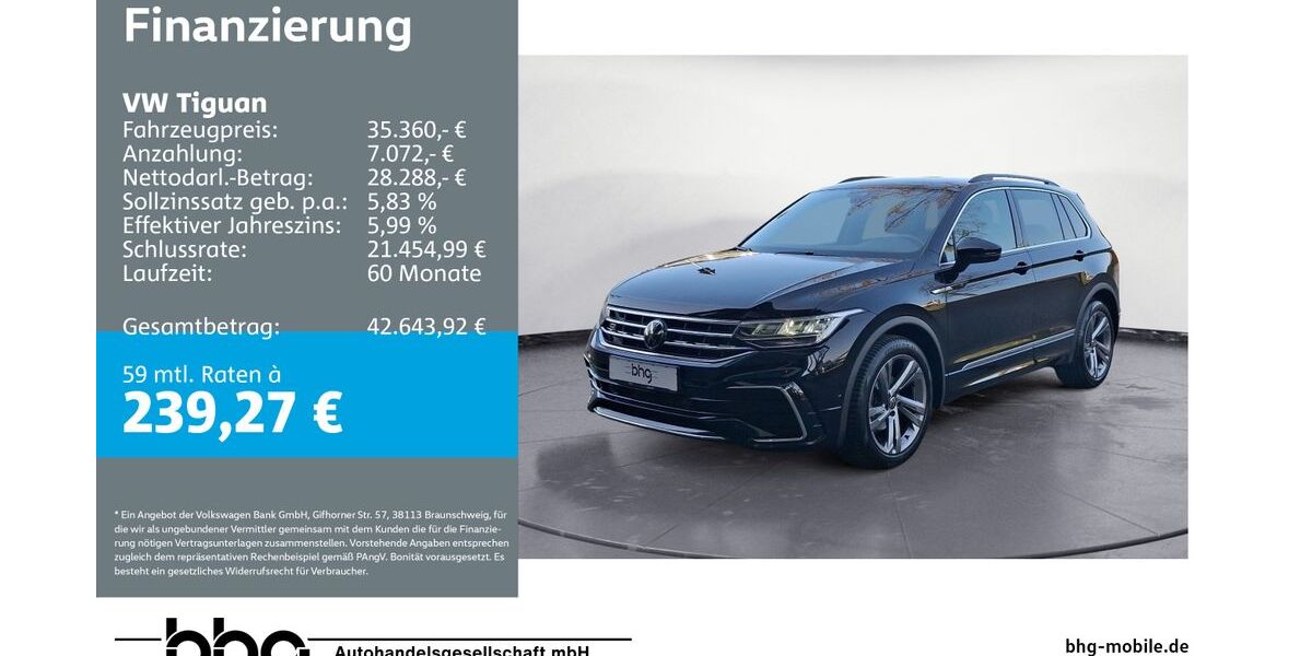 VW Tiguan 35.329 km 35.360 &euro; Bühl 77815