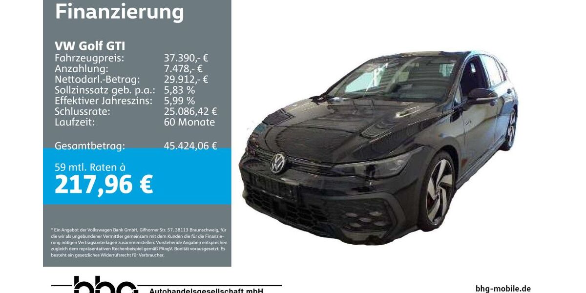 VW Golf 13.981 km 37.390 &euro; Kehl 77694