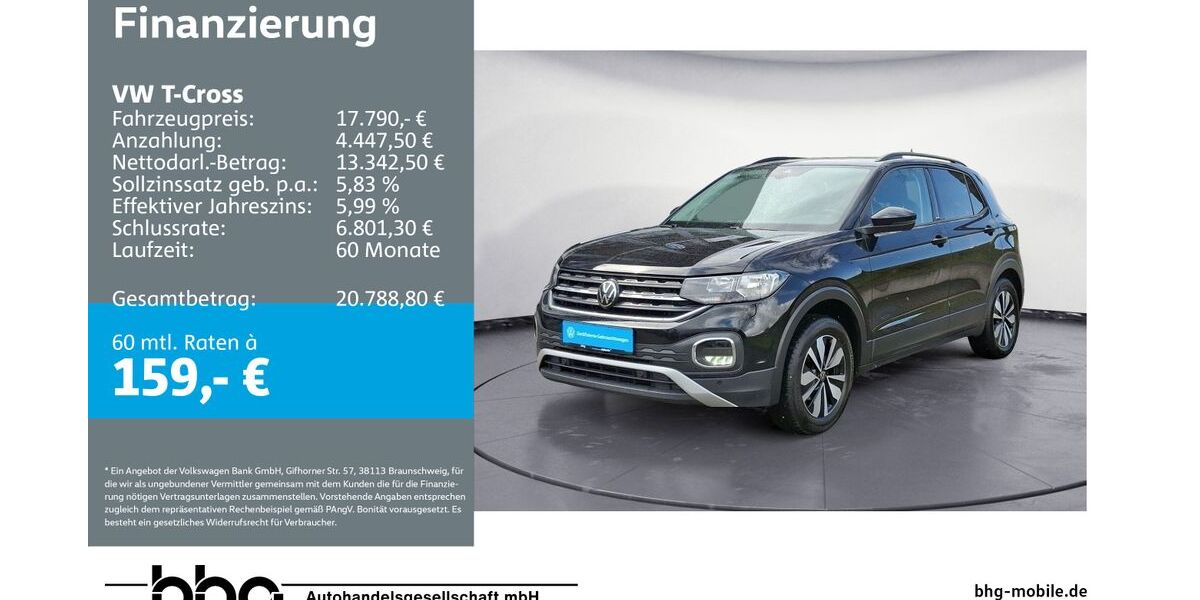 VW T-Cross 49.908 km 17.290 &euro; Bühl 77815