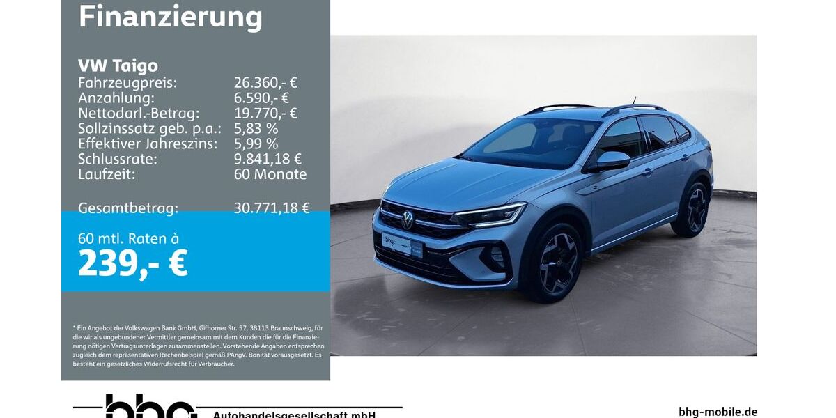 VW Taigo 15.882 km 25.390 &euro; Kehl 77694