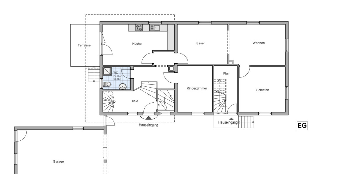 Mehrfamilienhaus, Wohnhaus Kehl Neumühl - 7 Zimmer, 216 m&sup2;, 480.000&euro; | Angebot:25729133