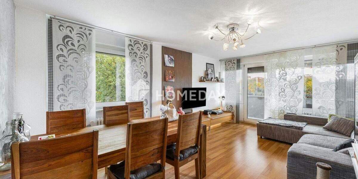 Etagenwohnung Offenburg Südweststadt - 3 Zimmer, 80 m&sup2;, 225.000&euro; | Angebot:25684141