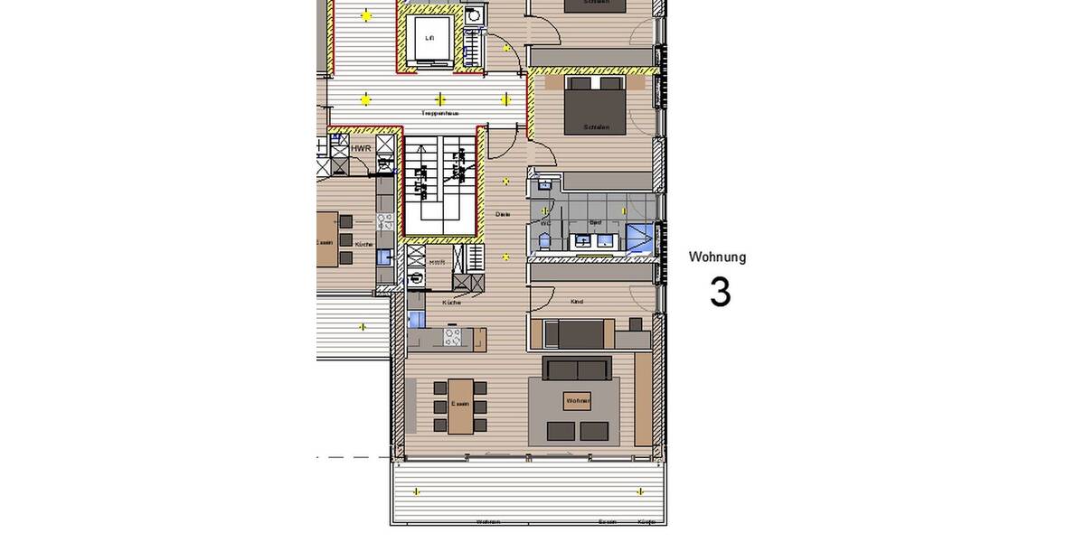 Etagenwohnung Hausach - 3 Zimmer, 89 m&sup2;, 1.152&euro; | Angebot:26897136