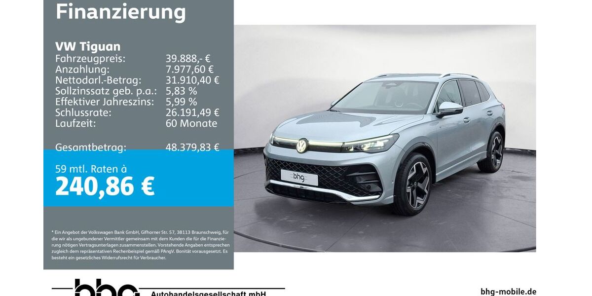 VW Tiguan 5.098 km 39.888 &euro; Kehl 77694