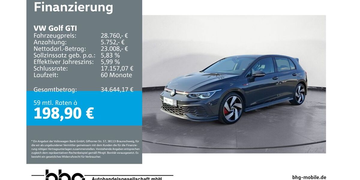 VW Golf 47.607 km 28.760 &euro; Kehl 77694