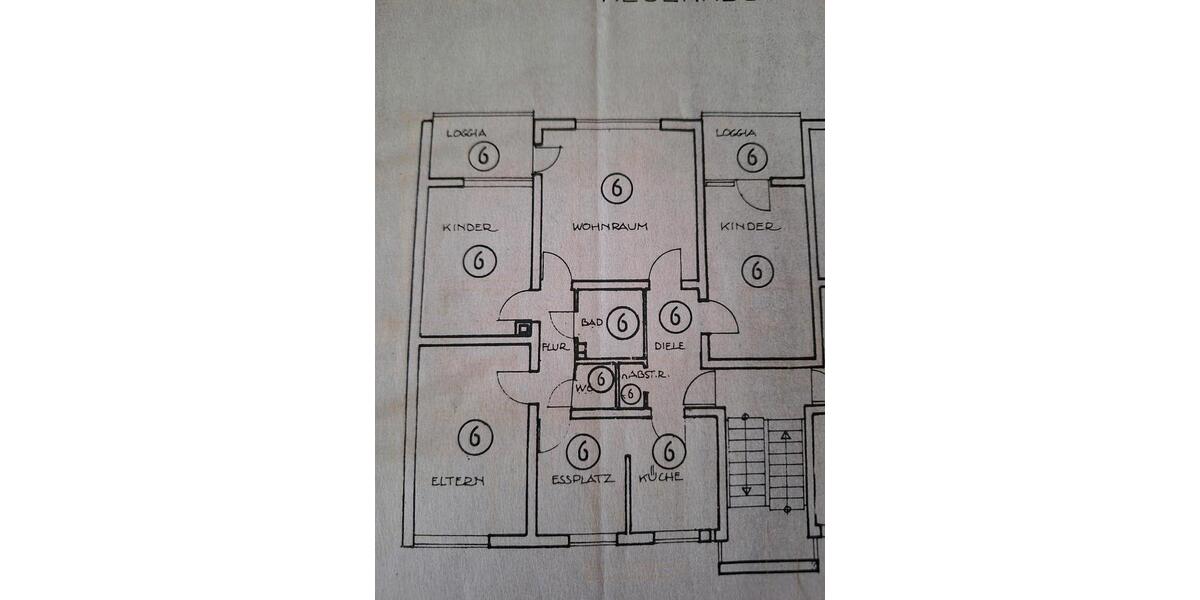 Etagenwohnung Rheinau - 4 Zimmer, 94 m&sup2;, 1.100&euro; | Angebot:25935940