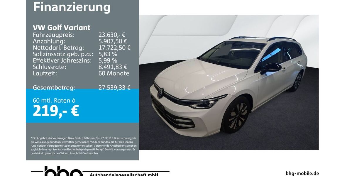 VW Golf 25.412 km 23.630 &euro; Bühl 77815