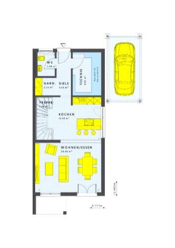 Doppelhaushälfte Herbolzheim - 6 Zimmer, 125 m&sup2;, 573.652&euro; | Angebot:26722960