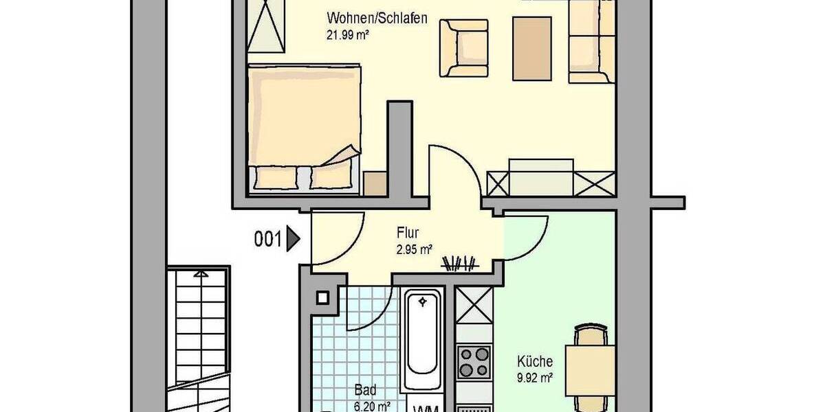 Reihenmittelhaus Lahr - 5 Zimmer, 141 m&sup2;, 288.000&euro; | Angebot:25703641