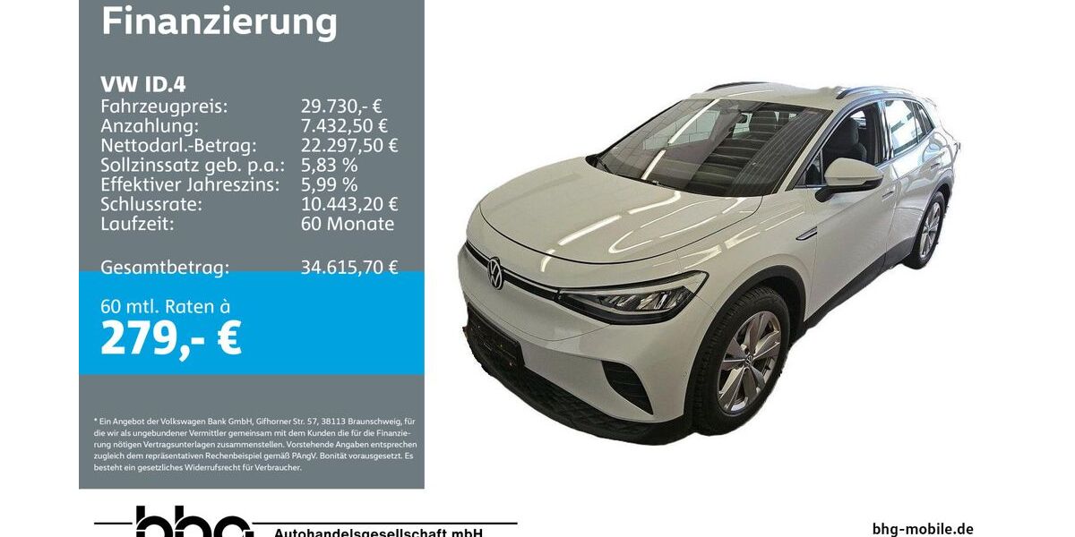 VW ID.4 49.526 km 29.730 &euro; Kehl 77694