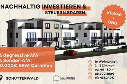 Wohnung Schutterwald - 3 Zimmer, 68 m&sup2;, 330.576&euro; | Angebot:23584510