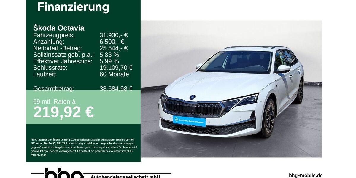 Skoda Octavia 24.677 km 30.960 &euro; Bühl 77815